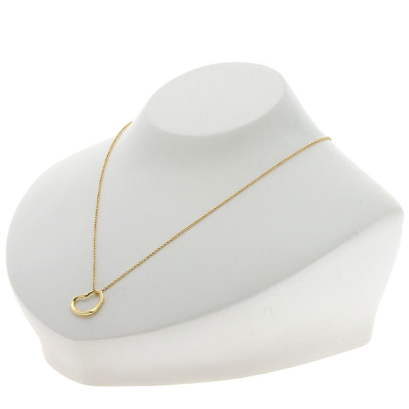 TIFFANY Heart Necklace K18 Yellow Gold - Picture 4 of 5